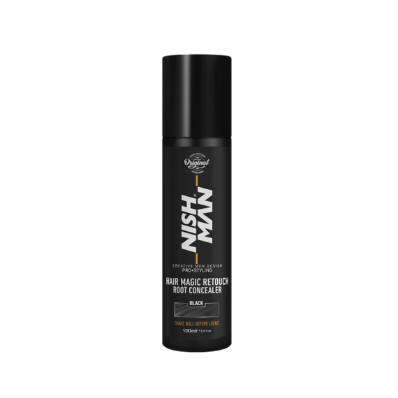 Nish Man Magic Touch fekete hajtő színező spray