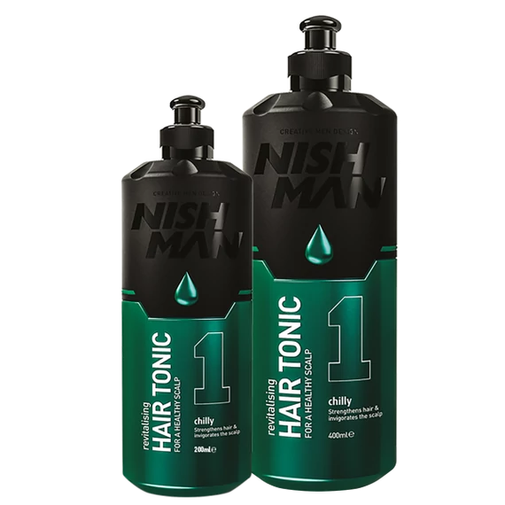Nish Man Revitalizing hajtonik 400ml
