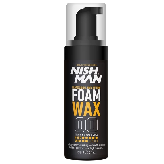 Nish Man Foam Wax (00) beszárító hab 150ml