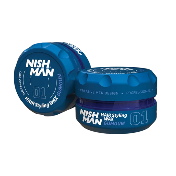 Nish Man hajformázó (01) GumGum Wax 150ml
