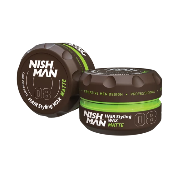 Nish Man hajformázó (08) Matte Wax 150ml
