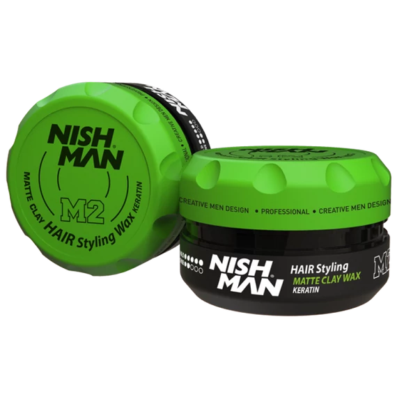 Nish Man hajformázó (M2) Matte Clay Wax 100ml
