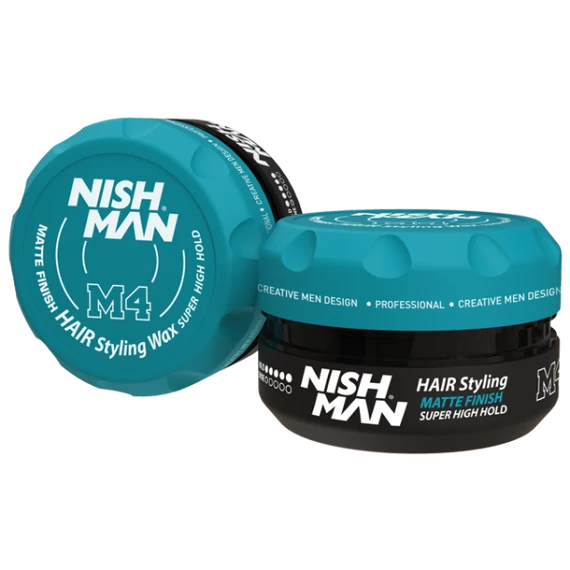 Nish Man hajformázó (M4) Matte Super Hold Wax 100ml