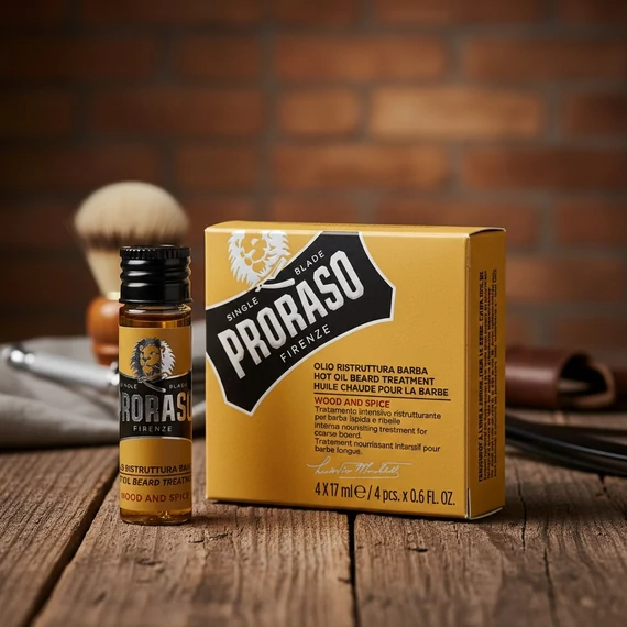 Proraso Beard Hot Oil Treatment Wood & Spice szakállolaj