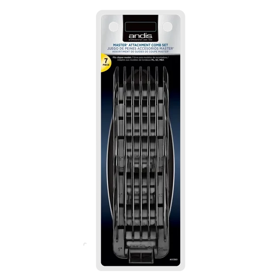 Andis Master 7 darabos toldófésű szett