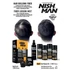 Nish Man Keratin Fiber dúsító és színező hatású folt kitöltő rostok (barna) 20g